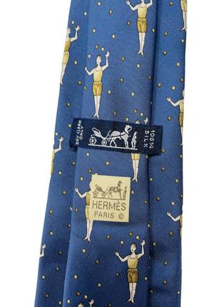 Hermes оригинальный шелковый галстук3 фото