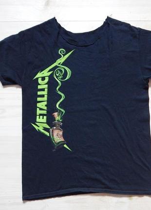 Футболка vintage y2k metallica rock band tee