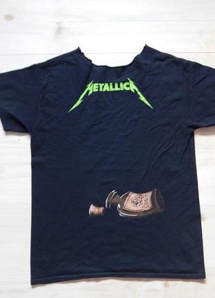 Футболка vintage y2k metallica rock band tee4 фото