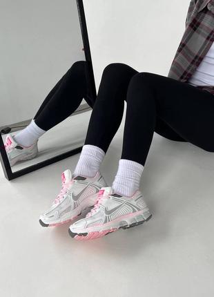 Жіночі кросівки nike vomero 5 white/pink9 фото