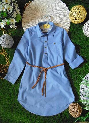 Стильное платье рубашка h&m