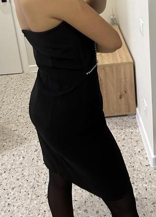 Чорна корсетна сукня 8