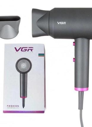 Професійний фен для сушіння та укладання волосся vgr v-400 2000 вт1 фото