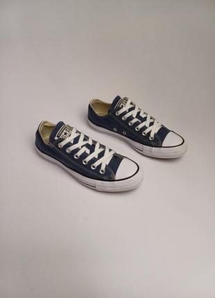 Converse 38, синие низкие кеды