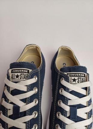 Converse 38,  сині низькі кеди5 фото