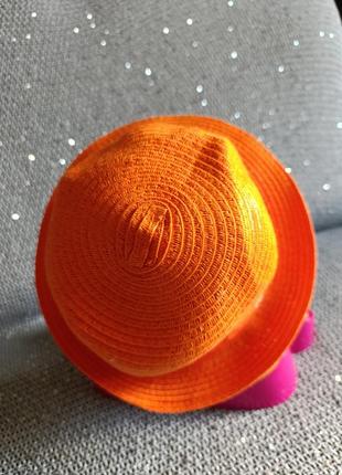 Оранжевая шляпа5 фото