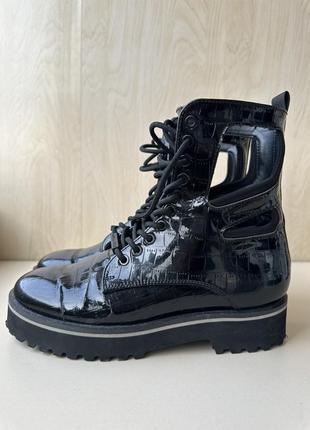 Kendall and kylie black combat boots online