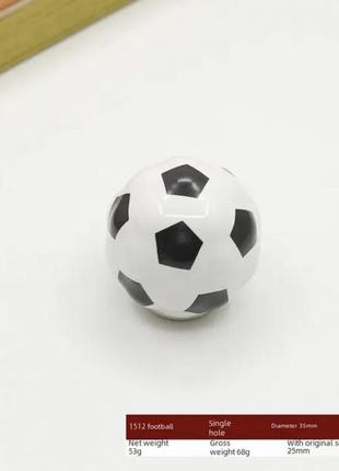 Керамическая ручка для мебели футбольный мяч стильная ручка для мебели1 фото