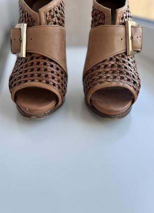 Ботільйони туфлі босоніжки basconi шкіра8 фото