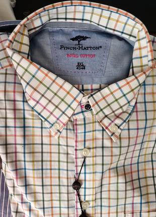 Рубашки брендовые hasket, fynch-hatton, maerz, basefield