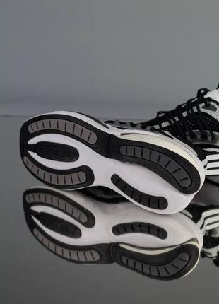 Adidas alpha boost black and white deals
