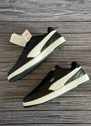 Puma court ultra lite black white7 фото