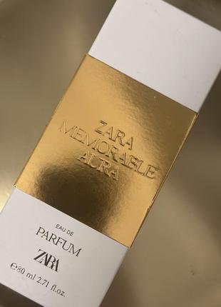 Парфуми zara memorable aura 80 ml3 фото