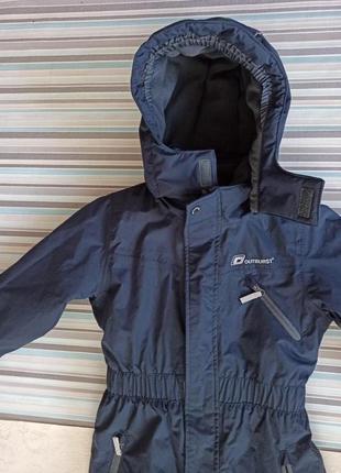 Зимний комбинезон outdoor для мальчика куртка штаны дутики лыжные лыжный зимняя дутики4 фото