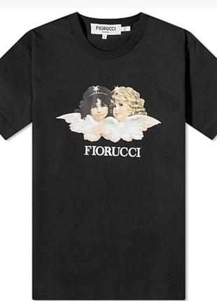 Футболка fiorucci classic angel t-shirt black5 фото