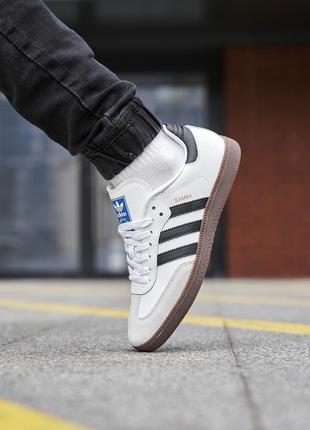 Adidas samba og white black