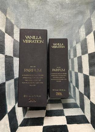 Zara vanilla vibration 30 мл парфумована вода !