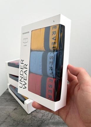 Боксери чоловічі reserved кольорові нові, розміри m,xl,xxl