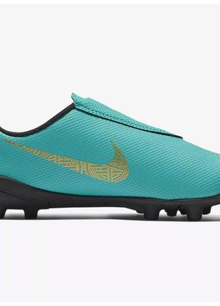 Футбольные бутсы nike mercurial vapor 28/17 см на липучке2 фото