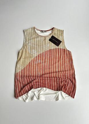 Блуза абстрактна zara