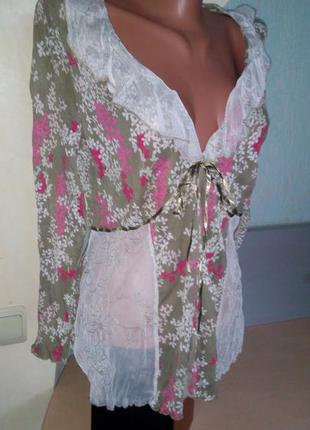 Легка блузка - разлетайка в стилі бохо