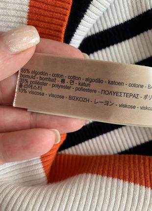 Смугастий светр massimo dutti, р.m 6