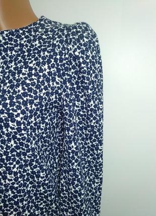 Трендовая блуза с объемными рукавами размера m3 фото