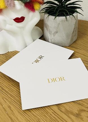 Dior конверт і листівка оригінал1 фото