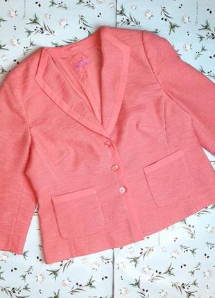 🌿1+1=3 модный женский нежно-розовый пиджак basler, размер 50 - 526 фото