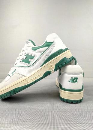 New balance 550 white&amp;green