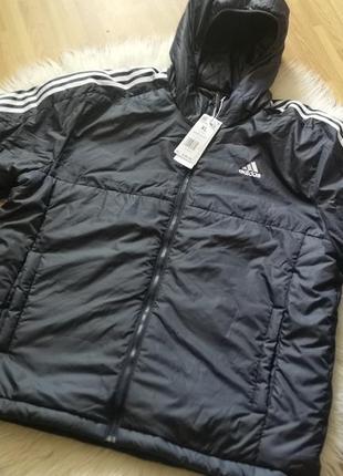 Adidas essentials insulated hooded jacket утепленная куртка с капюшоном, размер xl2 фото