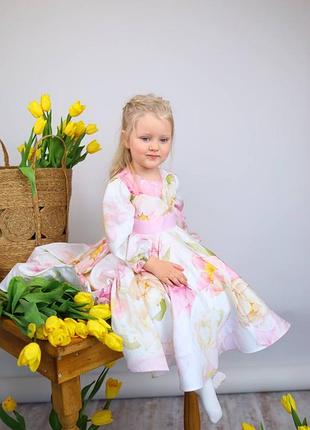 Платье «пионы»