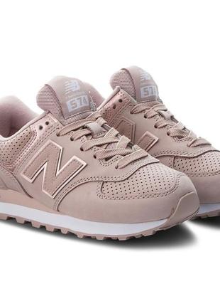 Кроссовки new balance, кожа р. 36,5