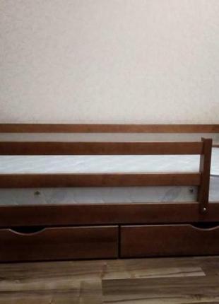 Ліжко дитяче та підліткове з ящиками одноярусна. адель.6 фото