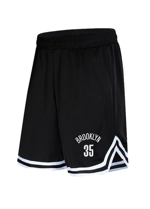 Баскетбольные шорты highway broocklyn черные с белыми зазорами