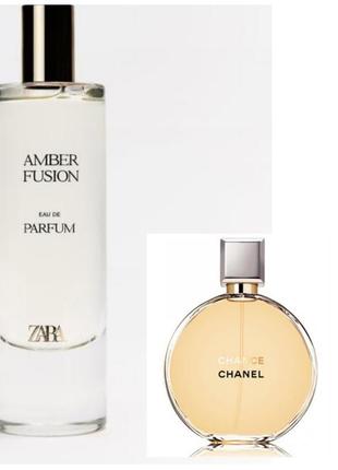 Парфуми zara amber fusion 80ml в коробці духи zara amber