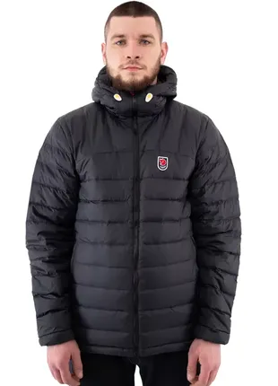 Куртка fjällräven expedition pack down hoodie black