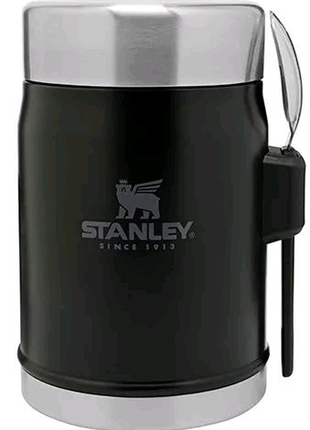 Термос харчовий stanley legendary classic matte black 0.4 л2 фото