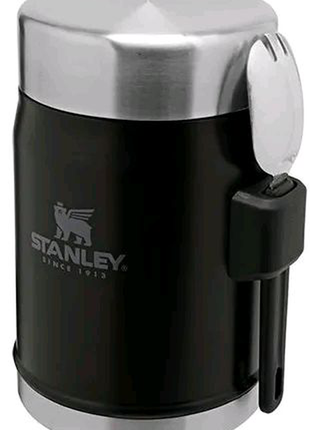 Термос харчовий stanley legendary classic matte black 0.4 л4 фото