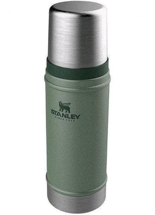 Термос stanley legendary classic hammertone green 0.75 л.2 фото