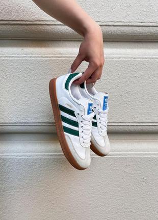 Кроссовки adidas samba green