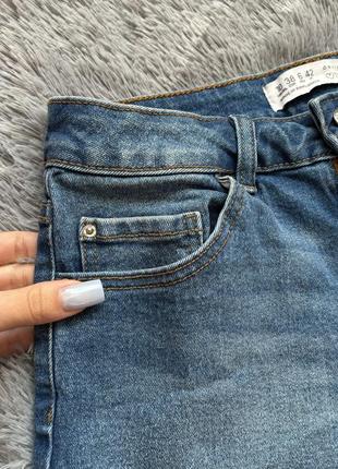 Класичні джинсові шорти з високою посадкою від denim co8 фото