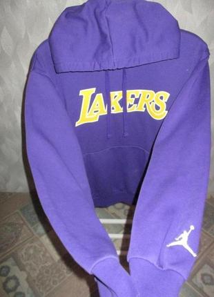 Худи nike jordan lakers nba