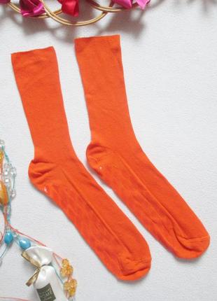 Суперовые яркие однотонные хлопковые носки с антискольжением zeeman 💖💜💖1 фото