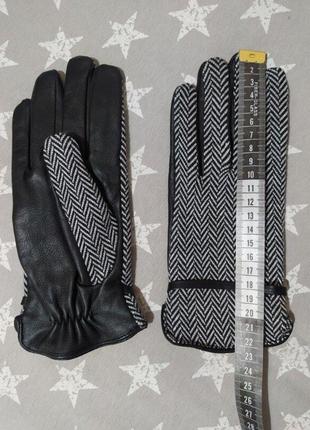 Женские кожаные перчатки esmara германия, теплые7 фото