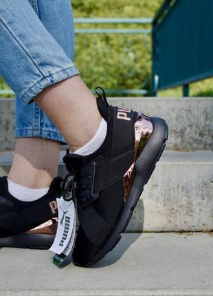 Жіночі кросівки puma muse metal8 фото
