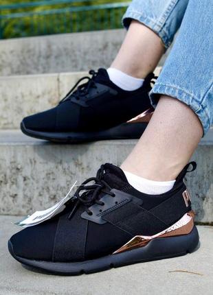 Жіночі кросівки puma muse metal7 фото