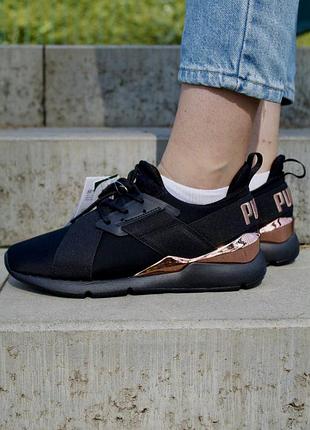 Жіночі кросівки puma muse metal4 фото