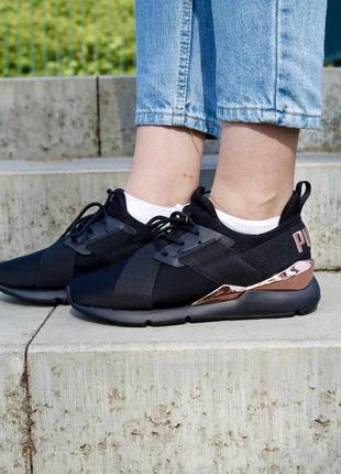 Жіночі кросівки puma muse metal5 фото