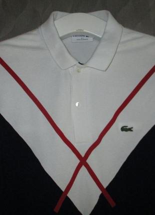 Поло лонгслив lacoste